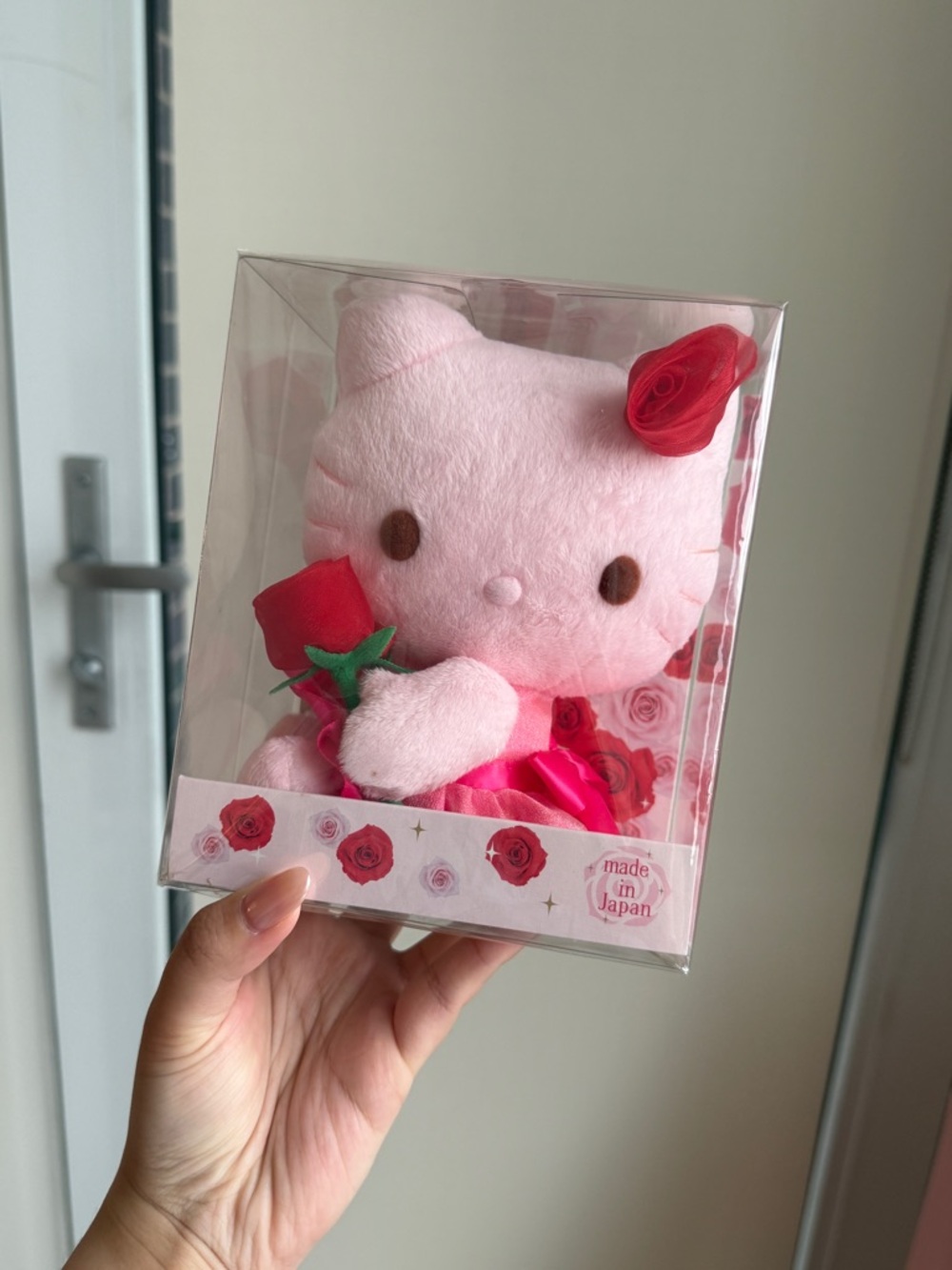 Vintage 2007 JDM Hello Kitty: Pink Rose Series (Rare)